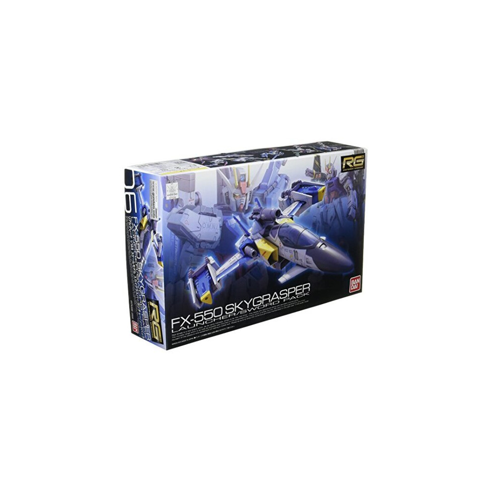 Bandai - Rg FX550 Sky Grasper Launcher/Sword Pack Set Costruzioni, 1/144-image