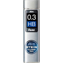 Pentel 0.3mm Ain Stein HB Refill Lead