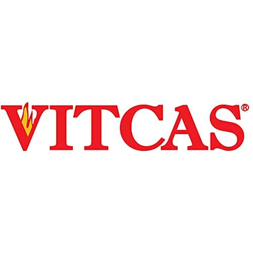 VITCAS HRTA - Heat Resistant Tile Adhesive – Ceramic Sealant – Silicone - Quick Drying - Thin Layer - Tile Preservation - Glue - Smooth Paste - 1