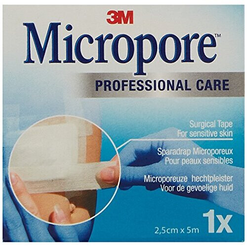 3M 3M Micropore Surgical Tape, 2.5cm x 5m 1