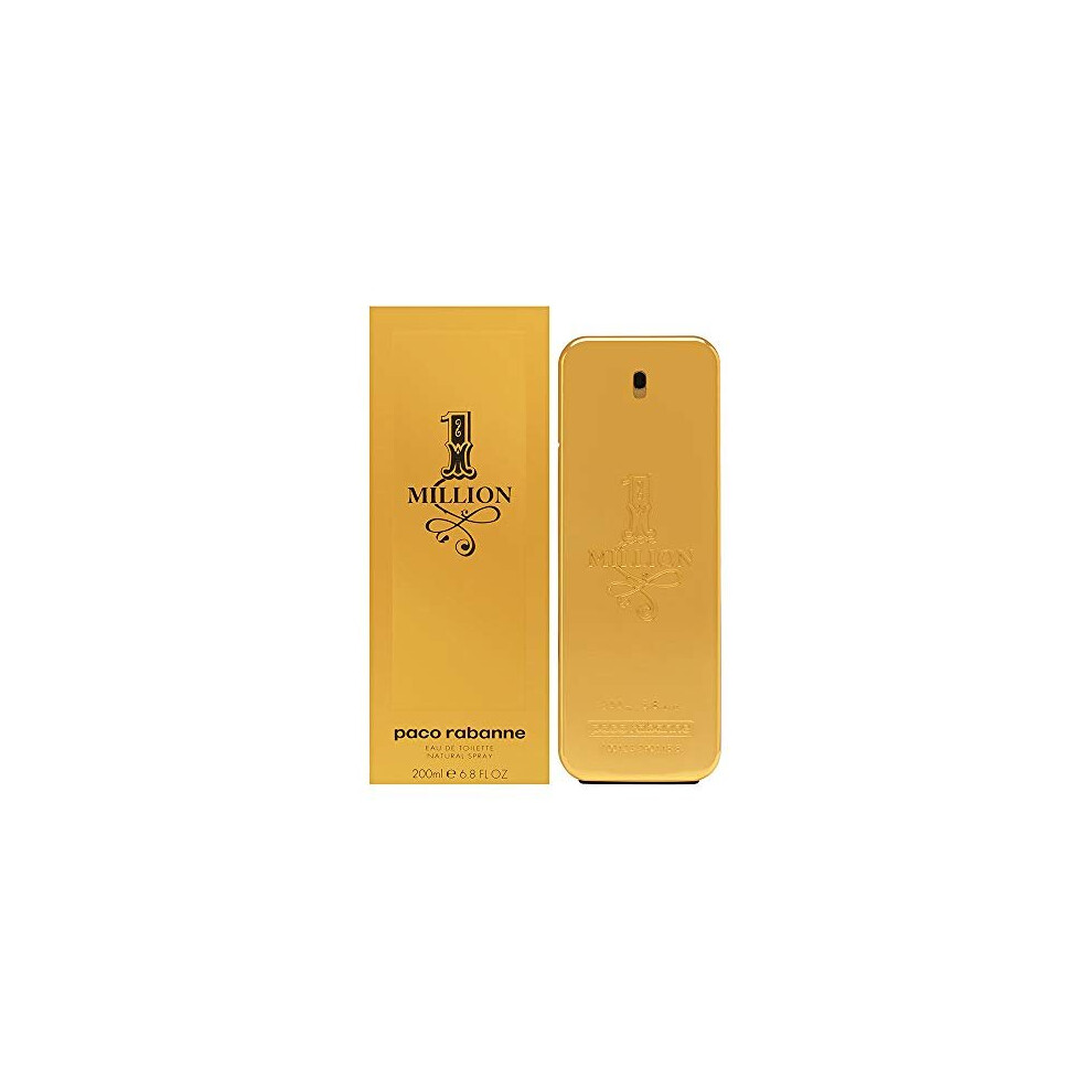 Paco Rabanne 1 Million Eau de Toilette for Men, 200ml