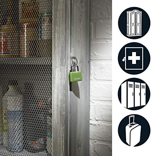Master Lock Master Lock 9131EURDCOL 1 Cadeado de alumínio maciço 30… 2