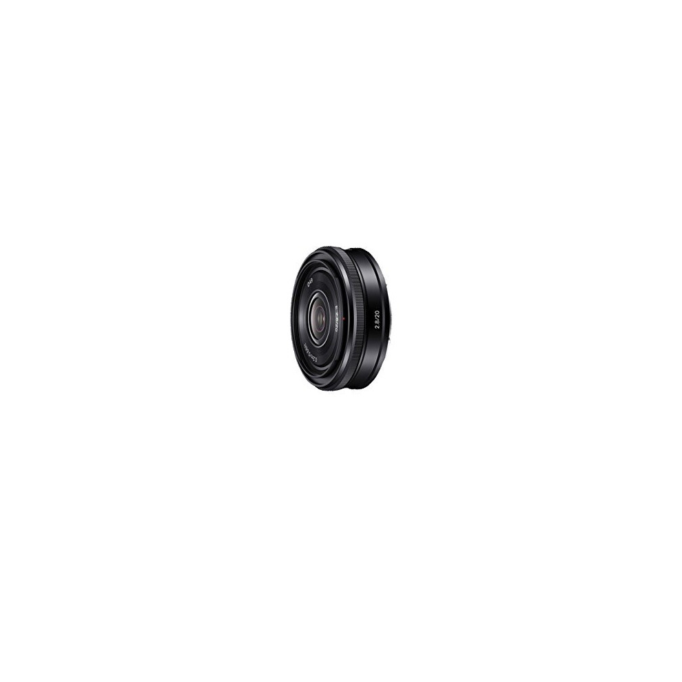Sony SEL20F28 E Mount - APS-C 20mm F2.8 Wide Angle Prime Lens, Black