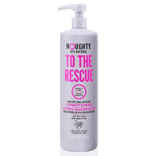 Noughty 97% Natural, To The Rescue Moisture Boost Conditioner, 97% Natural Sulphate Free Vegan Haircare, Hydrating Formula for Dry & Damaged Hair,
