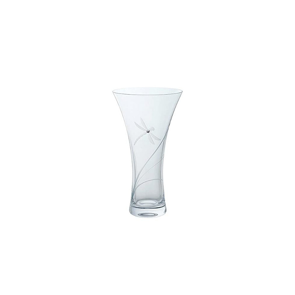 Dartington Crystal Va2907 Glitz Dragonfly Large Vase