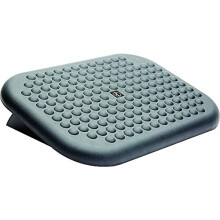 Fellowes Everyday Foot Rest for Under Desk - Ergonomic Foot Support with Non-Slip Base Foot Stools for Office & Home - Black - Amazon Exclusive