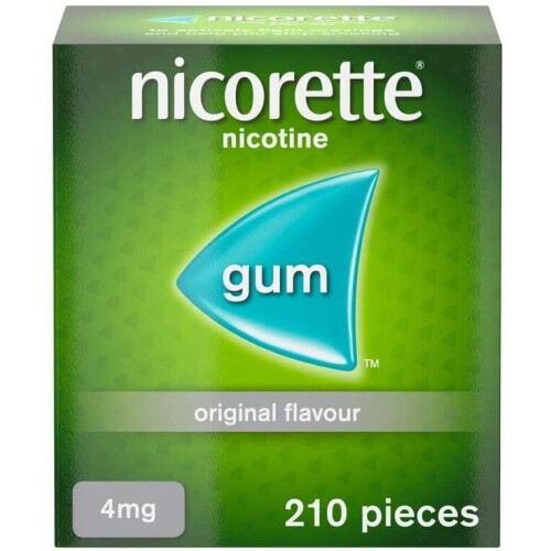 Nicorette Nicorette High Strength Original Gum 4mg 210 per pack