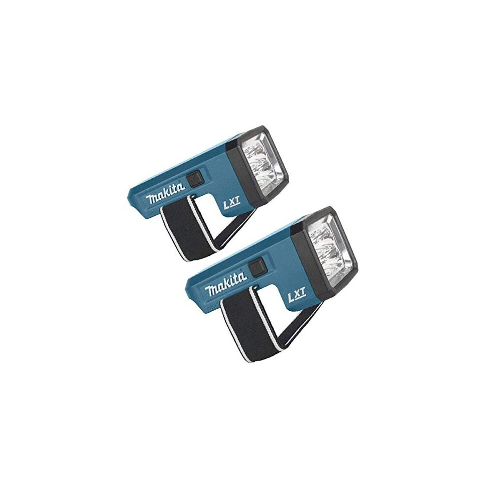 Makita DML186 18 Volt Rechargeable Fluorescent LED Flashlight Torch Body Only. (Pack of 2)