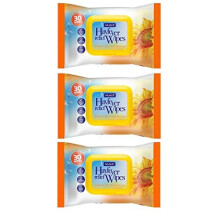 3 Pack Nuage Hayfever Allergy Relief Wipes 30 Wipes (Total 90 Wipes)