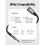 Cavo Lightning - UGREEN - 1M - MFi - Jack 3.5mm - Nylon Intrecciato 4
