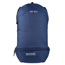 Regatta Packaway Hipack' Breathable Lightweight Straps Packable Backpack Rucksacks - Dark Denim/Nautical Blue, Single