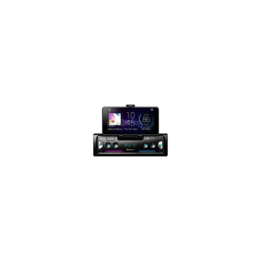 Pioneer Sph-20Dab Next Generation 1-Din Receiver With Dab/Dab+ Digital Radio, Bluetooth, Usb And Spotify. Connects To Iphone & Android Devices. 4988028466175