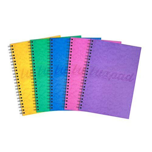 Silvine Luxpad 120 Page A5 FSC Wirebound Notebook with Durable Pressboard Covers [Single], PRA5