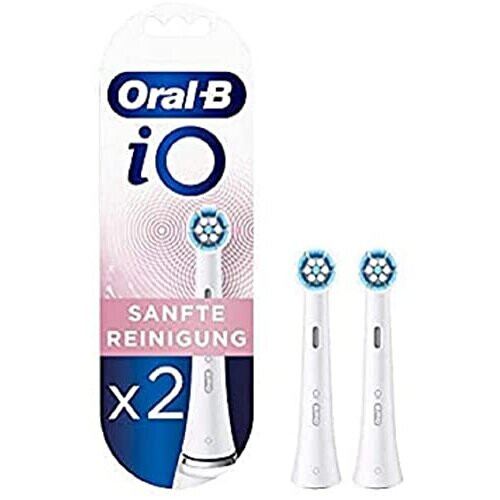 Braun Oral-B 4210201319870 iO Gentle Cleaning Brush Heads for Sensational Mouth Feeling 2 Pieces