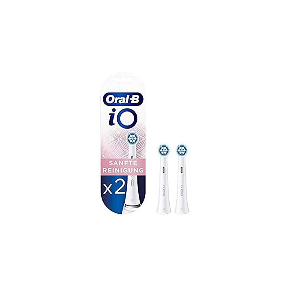 Braun Oral-B 4210201319870 iO Gentle Cleaning Brush Heads for Sensational Mouth Feeling 2 Pieces