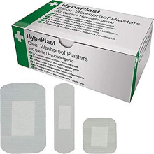 HypaPlast Clear Washproof Assorted (Pack of 100)