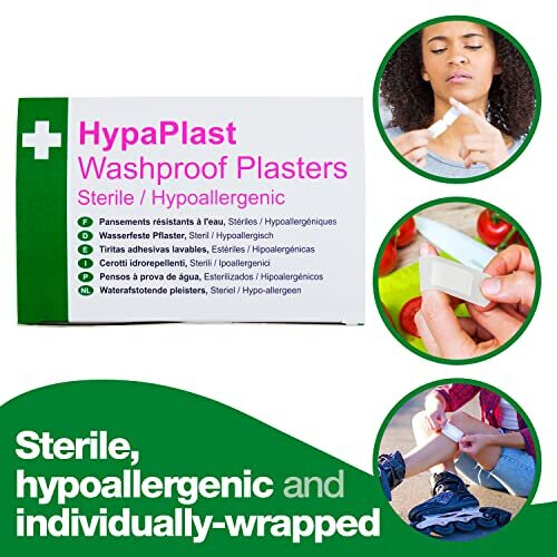 HypaPlast Clear Washproof Assorted (Pack of 100) 2