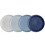 Denby Denby Studio Blue 4 Piece Medium Plate Set, 21 centimeters 2