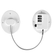 Fridge Lock Jsdoin Digital Password Refrigerator Lock Child Safety Cabinet Locks Mini 3M Adhesive Safety Kids Lock Fridge Locks for Adults Suitable