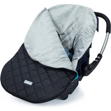 Orzbow Universal Baby Car Seat Footmuff,Winter Baby Car Seat Cosy Toes with Zipper for Pushchair Liner,Warm Short Plush,Removable,Machine