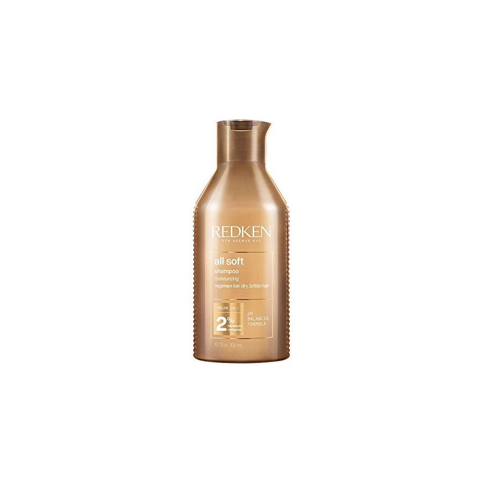 Redken All Soft Shampoo-NP For Unisex 10.1 oz Shampoo