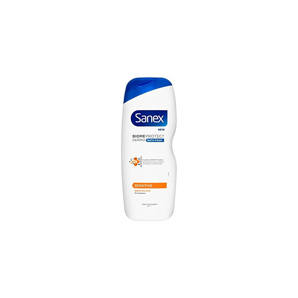 Sanex Biomeprotect Sensitive Bath Foam, 570Ml