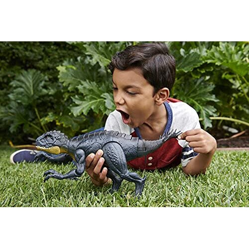 Jurassic World Slash ‘N Battle Scorpios Rex Action & Sound Dinosaur ...