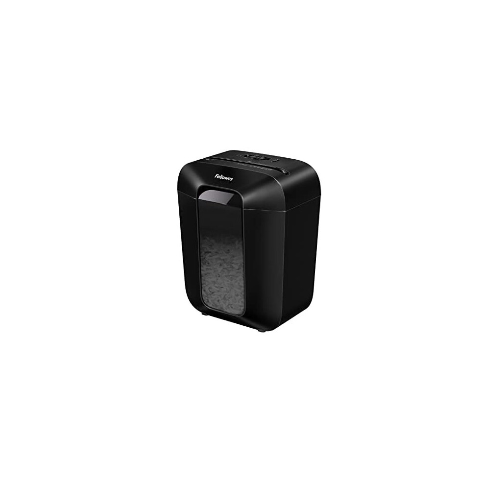 Fellowes Paper Shredder for Home Office Use - 9 Sheet Cross Cut Shredders Home Use - Shredder with 17L Bin & Safety Lock - Powershred LX50 - Shreds 31