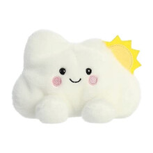 AURORA, 33576, Palm Pals Summer Cloud 5In, Soft Toy, White - Plush Soft Toy