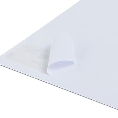 [4200 Labels] Self Adhesive White Sticky Printer Labels for A4 Printer 21 per Sheet | Sticky Printer 21 per A4 Sheet Address Labels | Laser Printer 2