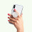 PopGrip Clear PopSockets - Bianco - Per smartphone e tablet - 3" e 10" diagonale dello schermo 6