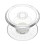 PopGrip Clear PopSockets - Bianco - Per smartphone e tablet - 3" e 10" diagonale dello schermo 1
