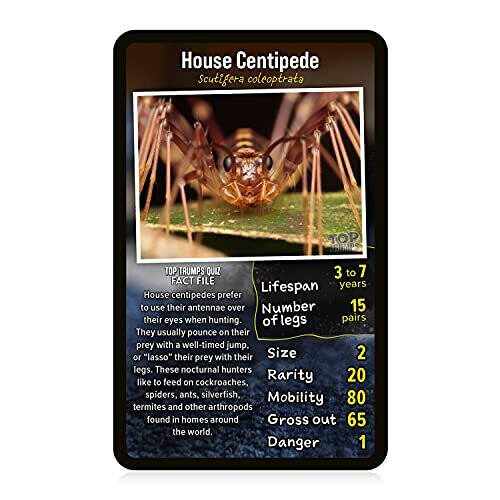 Top Trumps Top Trumps Creepy Crawlies Card Game 2