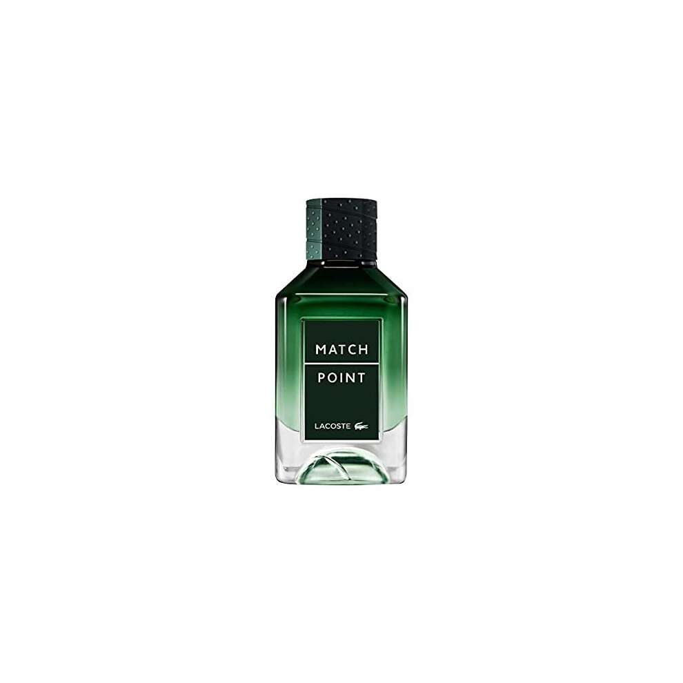 Lacoste Match Point 100Ml Edp Spray: Bold, Sporty Men's Fragrance With Fresh Citrus And Warm Woods