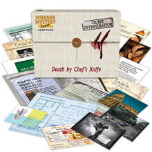 University Games Murder Mystery Case File A Chef's Knife, 33283