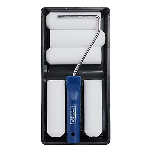Hamilton Hamilton for The Trade 7-Piece Foam Roller Set - 4" Rollers for Trim, Skirting & Doors with Smooth, Even Coverage