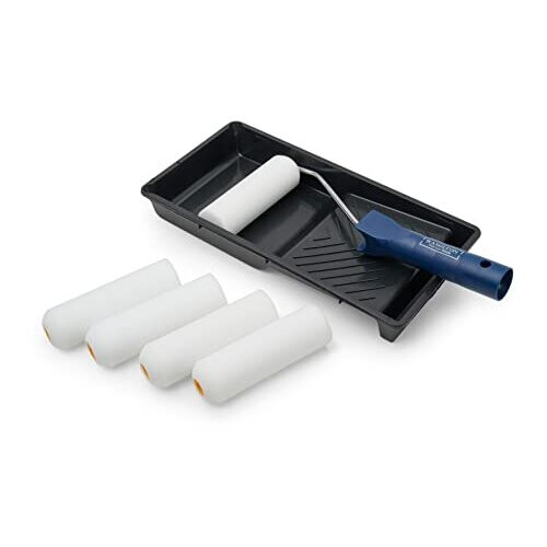 Hamilton Hamilton for The Trade 7-Piece Foam Roller Set - 4" Rollers for Trim, Skirting & Doors with Smooth, Even Coverage 1