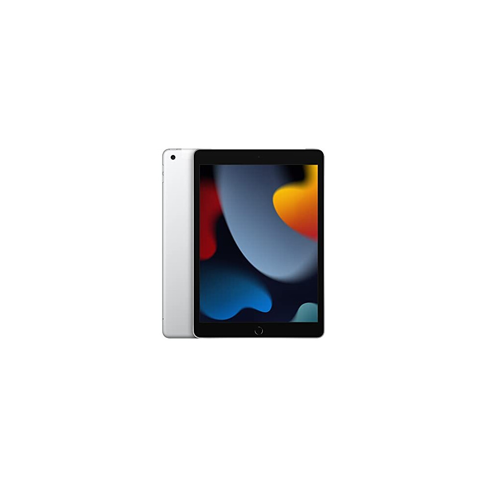 Apple 2021 Ipad (10.2-Inch Ipad, Wi-Fi + Cellular, 64Gb) - (9Th Generation) Silver