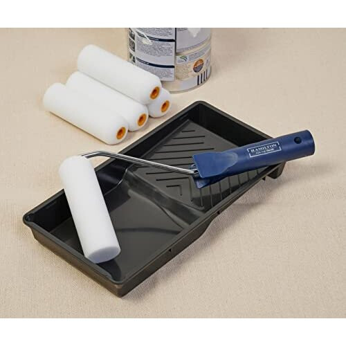 Hamilton Hamilton for The Trade 7-Piece Foam Roller Set - 4" Rollers for Trim, Skirting & Doors with Smooth, Even Coverage 2