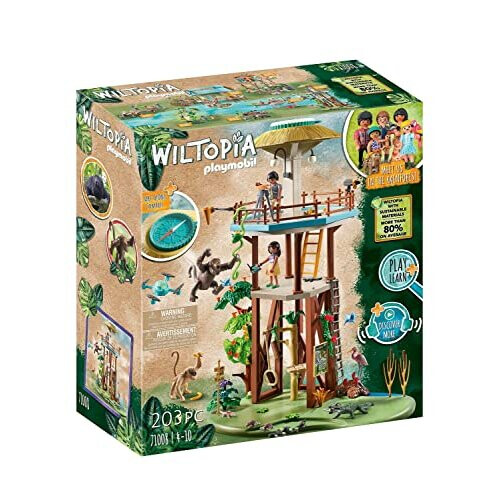 PLAYMOBIL Playmobil Wiltopia Research Tower con bussola