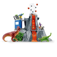 SCHLEICH 42564n Dinosaurs Volcano Expedition Base Camp