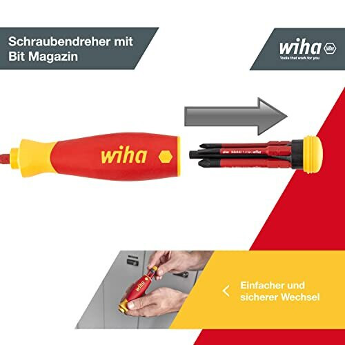 Wiha Wiha electric PocketMax Screwdriver Set, 5 Piece 2