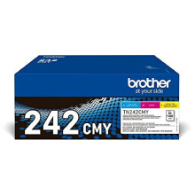 Toner - Brother - TN-242CMY - Cyan, Magenta, Jaune - 1400 pages - Original haute qualité
