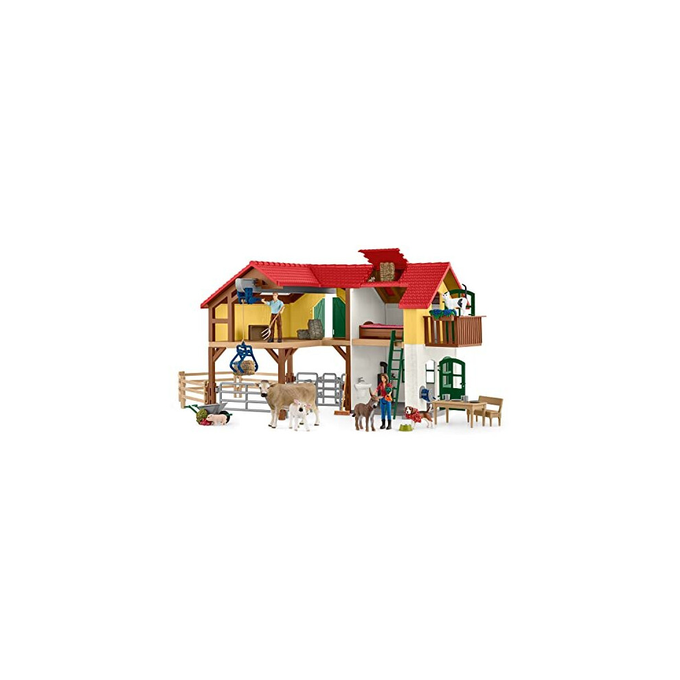 SCHLEICH 42407n Farm World Large Farm House