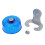 Rosewood Rosewood Pico Exercise Wheel for Hamsters with Stand, Blue 3