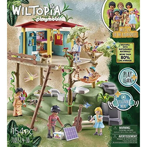 PLAYMOBIL Playmobil Wiltopia Familjeträdhus 2