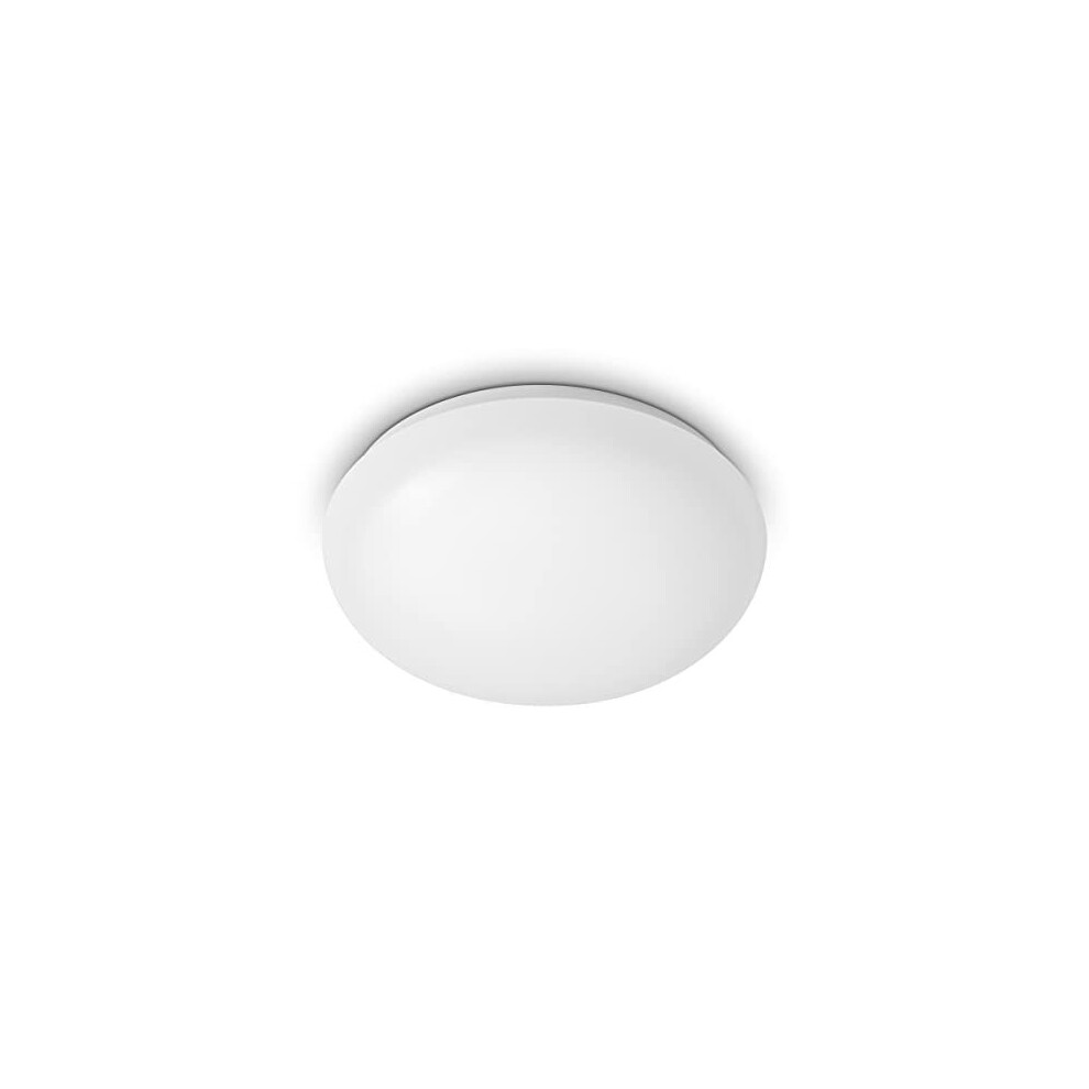 Philips LED Shan Ceiling Light with Motion Sensor 2700K 12W [Warm White - White] for Indoor Home Lighting, Livingroom and Bedroom
