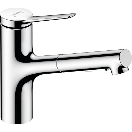 Hansgrohe hansgrohe Zesis M33 Kitchen Tap 150, pull-out spray, 2 Sprays, chrome, 74800000