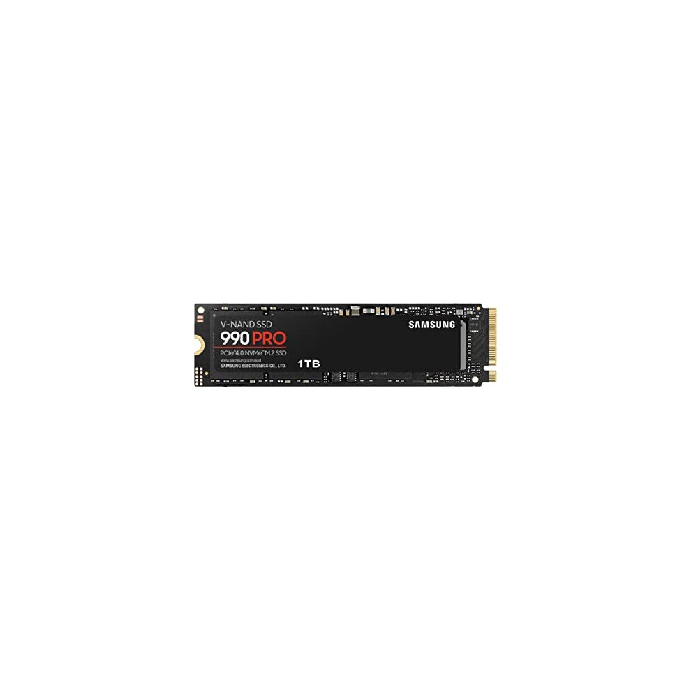 Samsung 990 Pro 1Tb Pcie 4.0 Nvme M.2 Ssd Mz-V9p1t0bw Up To 7450/6900 Mb/S, 600 Tbw
