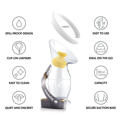 Medela Breast Milk Collector Silicone 1